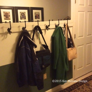the mudroom coat rack ©2015 kaymclane.com